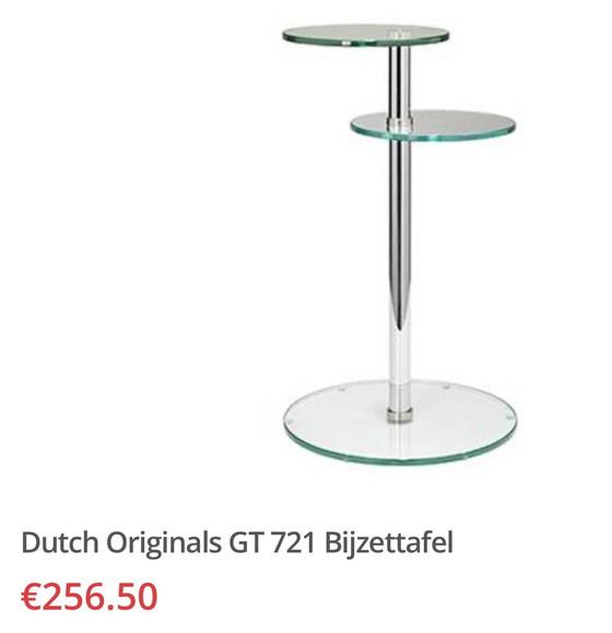 Image 1 of Gebr van der stroom gispen today model GT721 side table