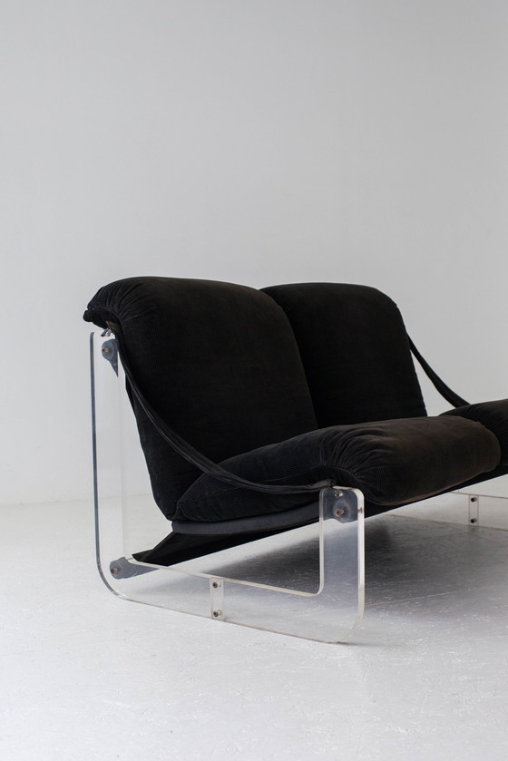 Image 1 of Divano &#39;In&#39; a 2 posti di Roberto Lera per Art &amp; Form Italia, anni &#39;60