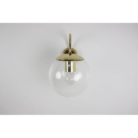 Image 1 of Lampada da parete vintage in metallo di Kamenický Šenov, Repubblica Ceca 1970