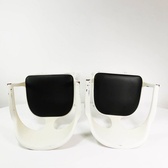 Image 1 of Pair of vintage Space age chairs by Konrad Schafer for Interlubke, Germany 1960s