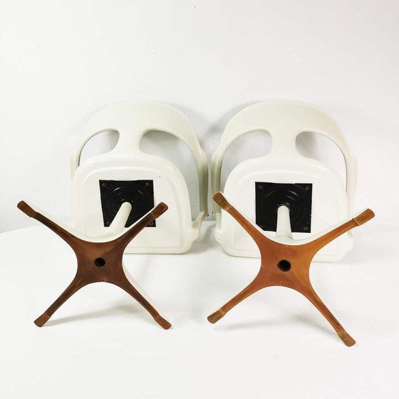Image 1 of Pair of vintage Space age chairs by Konrad Schafer for Interlubke, Germany 1960s
