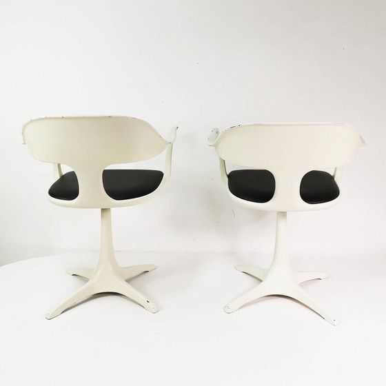 Image 1 of Pair of vintage Space age chairs by Konrad Schafer for Interlubke, Germany 1960s