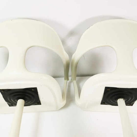 Image 1 of Pair of vintage Space age chairs by Konrad Schafer for Interlubke, Germany 1960s