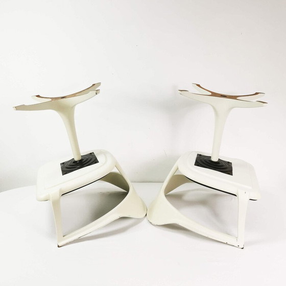 Image 1 of Pair of vintage Space age chairs by Konrad Schafer for Interlubke, Germany 1960s