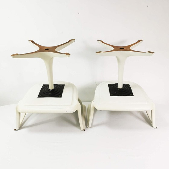 Image 1 of Pair of vintage Space age chairs by Konrad Schafer for Interlubke, Germany 1960s
