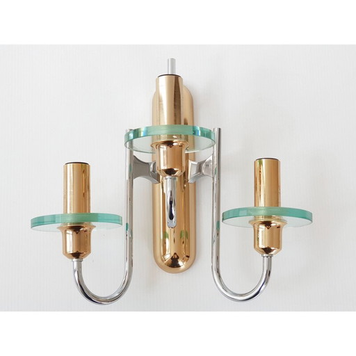 Gaetano Sciolari 1970 vintage wall light