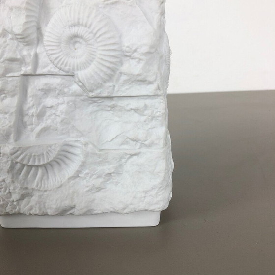 Image 1 of Vintage OP Art porcelain vase by AK Kaiser, Germany 1970