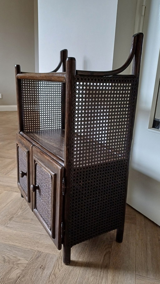 Vintage Rattan-Manou Cabinet