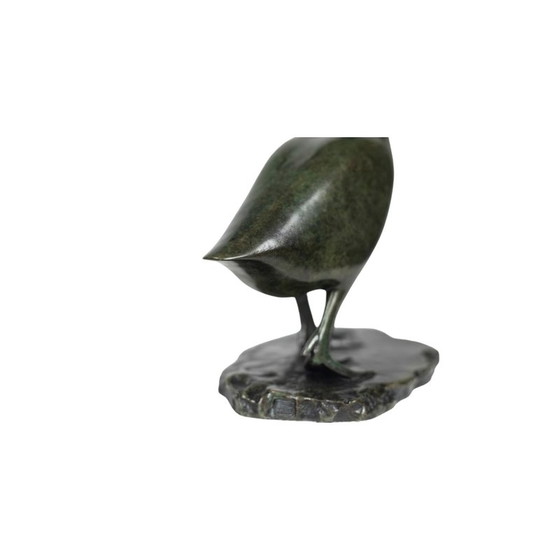 Image 1 of Vintage “Goose” bronze sculpture by François Pompon for Atelier Valsuani, 2006