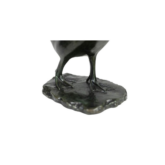 Image 1 of Vintage “Goose” bronze sculpture by François Pompon for Atelier Valsuani, 2006