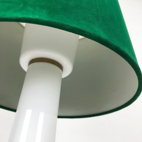 Image 1 of Lampada vintage in vetro bianco di Uno e Östen Kristiansson per Luxus Vittsjö, Svezia anni '60