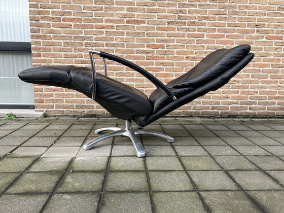 Image 1 of 2x Durlet Dayton Relax black leather