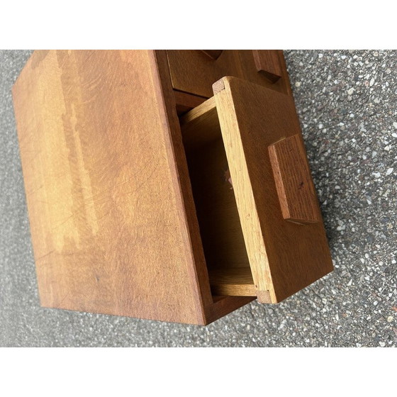 Image 1 of Vintage oak craft cabinet