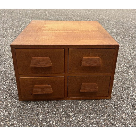 Image 1 of Vintage oak craft cabinet