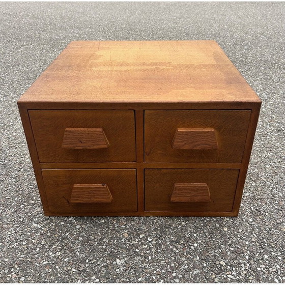 Image 1 of Vintage oak craft cabinet