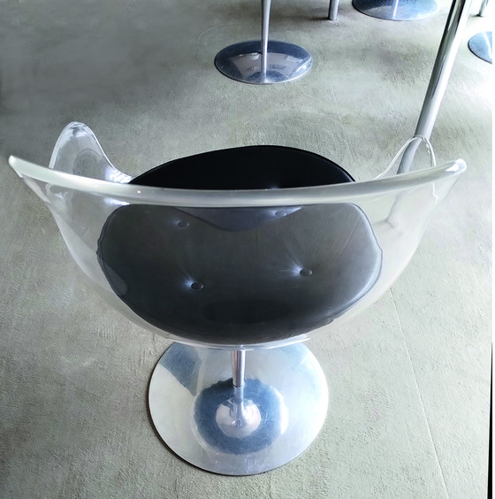 Image 1 of 5x Formes Nouvelles champagne chairs