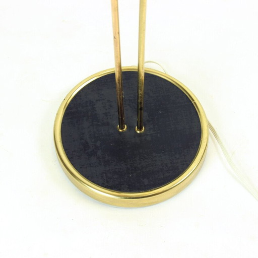 Vintage floor lamp in brass by Zukov, Czechoslovakia 1960s