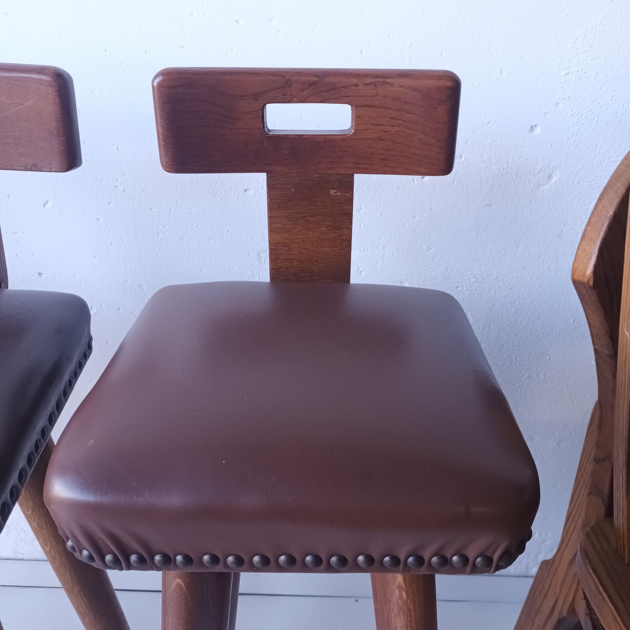 Vintage brutalist bar stool €225 Whoppah