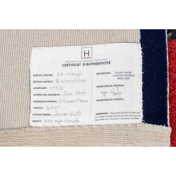Image 1 of Vintage hand-woven tapestry, 2023