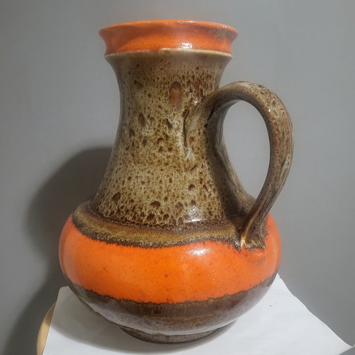 Vase À Anse, U Keramik, West Germany, 1960,70