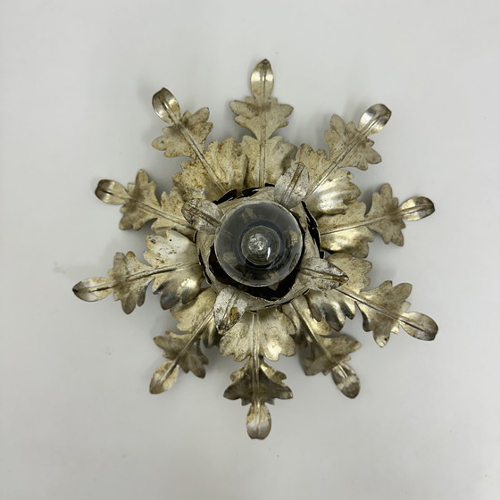 Image 1 of Lampada da soffitto Leaf Hollywood Regency 