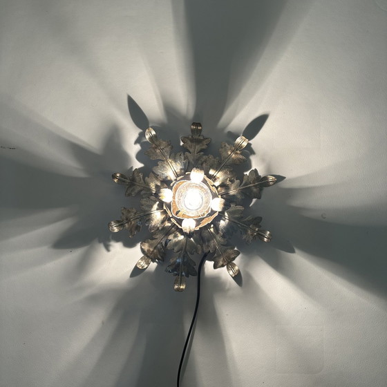 Image 1 of Lampada da soffitto Leaf Hollywood Regency 