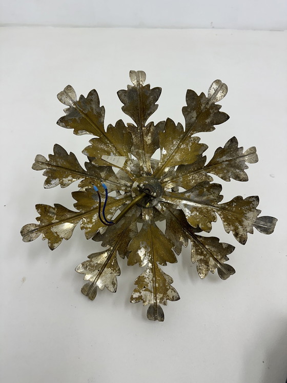 Image 1 of Lampada da soffitto Leaf Hollywood Regency 