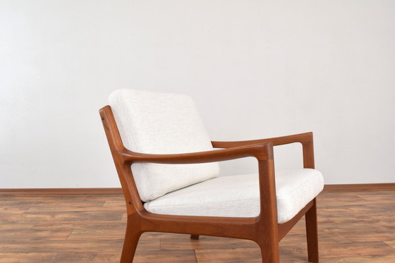 Image 1 of Mid-Century Danish Teak Lounge Chairs By Ole Wanscher For Cado, 1960S, Set Of 2