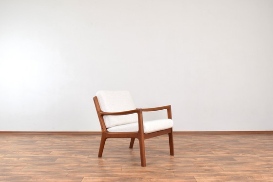 Image 1 of Mid-Century Danish Teak Lounge Chairs By Ole Wanscher For Cado, 1960S, Set Of 2