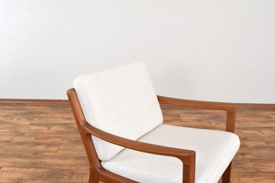 Image 1 of Mid-Century Danish Teak Lounge Chairs By Ole Wanscher For Cado, 1960S, Set Of 2