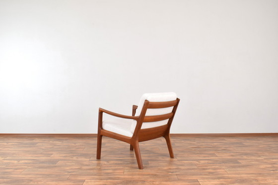 Image 1 of Mid-Century Danish Teak Lounge Chairs By Ole Wanscher For Cado, 1960S, Set Of 2