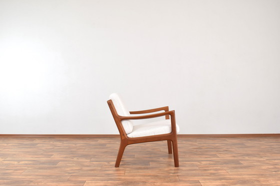 Image 1 of Mid-Century Danish Teak Lounge Chairs By Ole Wanscher For Cado, 1960S, Set Of 2