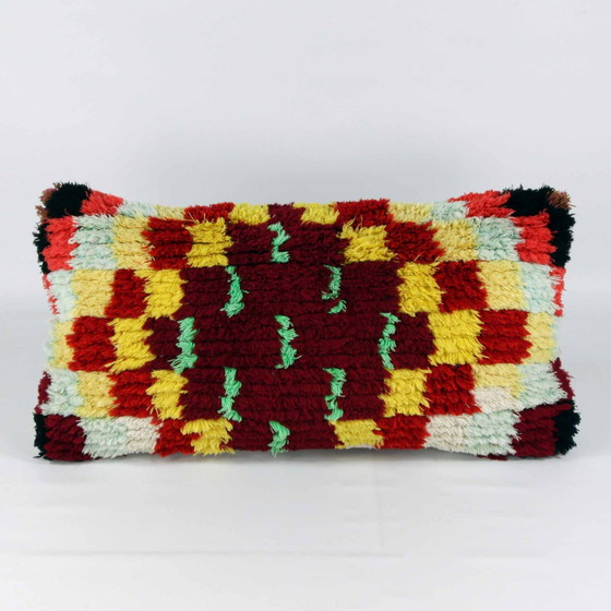 Image 1 of Set of 4 Moroccan Berber cushions, unique! Handmade