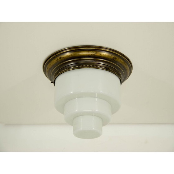 Image 1 of Pair of Art Deco hanging lamps, 1920