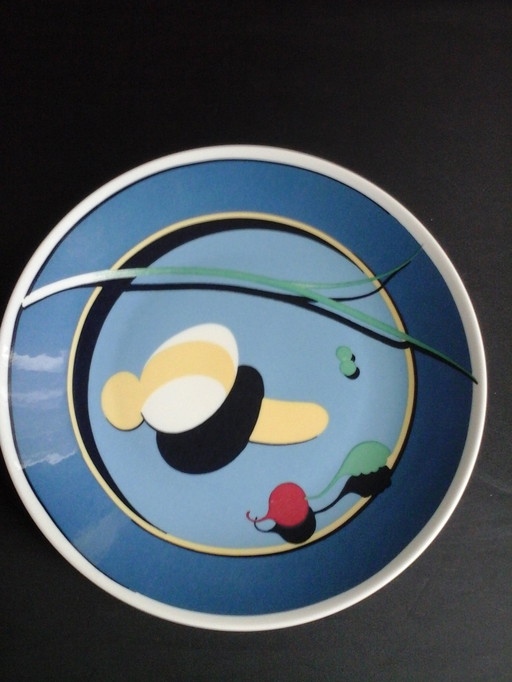 Plate Moderniste Suedoise/Rorstrand By Jackie Lynd 60S