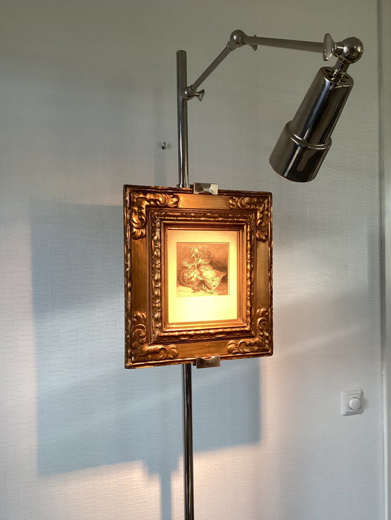 Image 1 of Easel Floor Lamp Angelo Lelli