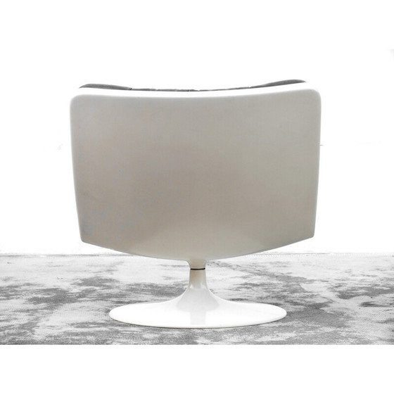Image 1 of Vintage Space Age armchair in plastic and synthetic leather for Artifort, 1970
