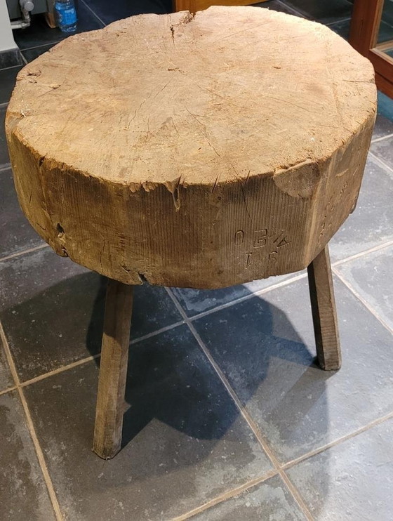 Image 1 of Very Decorative Craftsman Tripod Billot