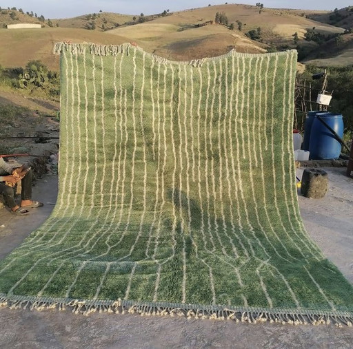 Hand woven rug