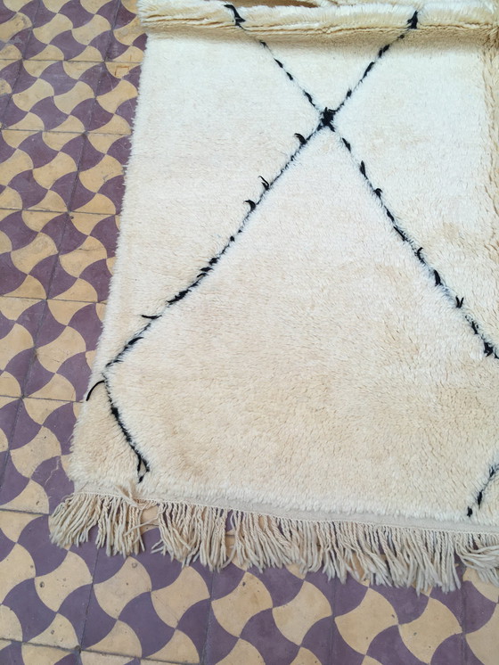 Image 1 of Moroccan Beni Ouarain Berber Carpet 255 X 159 Cm