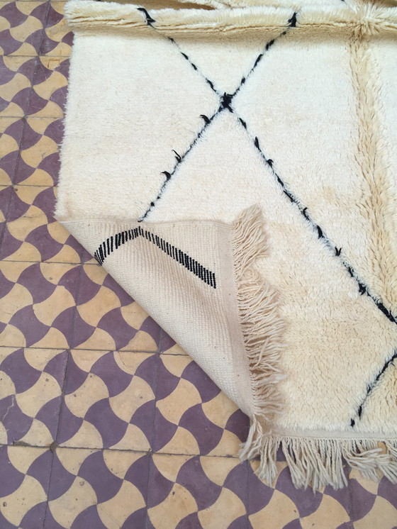 Image 1 of Moroccan Beni Ouarain Berber Carpet 255 X 159 Cm