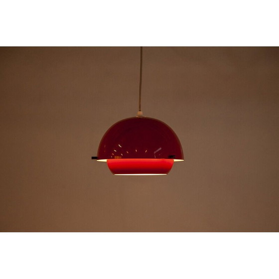 Image 1 of Vintage metal pendant lamp, Denmark 1960