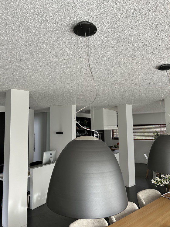 Image 1 of 2x Artimide Nur Pendant Lamp