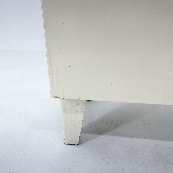 Image 1 of Vintage metal and glass cabinet by Smrečina Oz Pukavec, Czechoslovakia 1950s