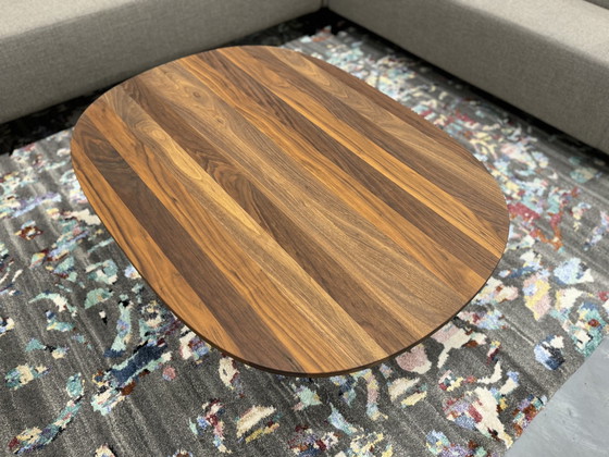 Image 1 of Leolux Toveri Coffee Table Walnut Wood