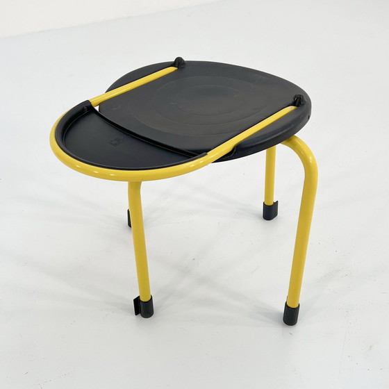 Image 1 of Yellow Clack Folding Chairs By Lucci & Orlandini For Lamm, 1980S