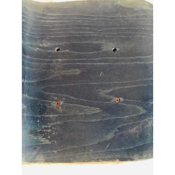 Image 1 of Set di 4 sedie vintage in legno e metallo