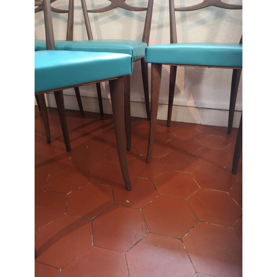 Image 1 of Set di 4 sedie vintage di Melchiorre Bega, Italia 1950-1960