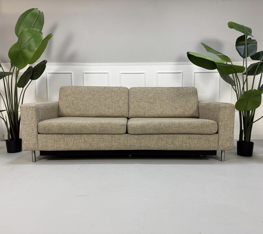 Bolia Scandinavia sofa fabric Fsc sleeping function bed + stool