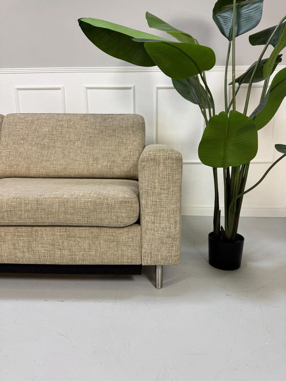 Image 1 of Bolia Scandinavia sofa fabric Fsc sleeping function bed + stool